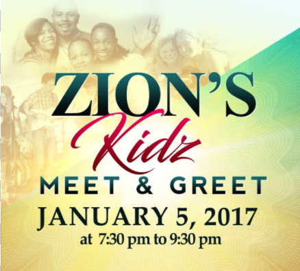 Kidz Zion’s Meet & Greet